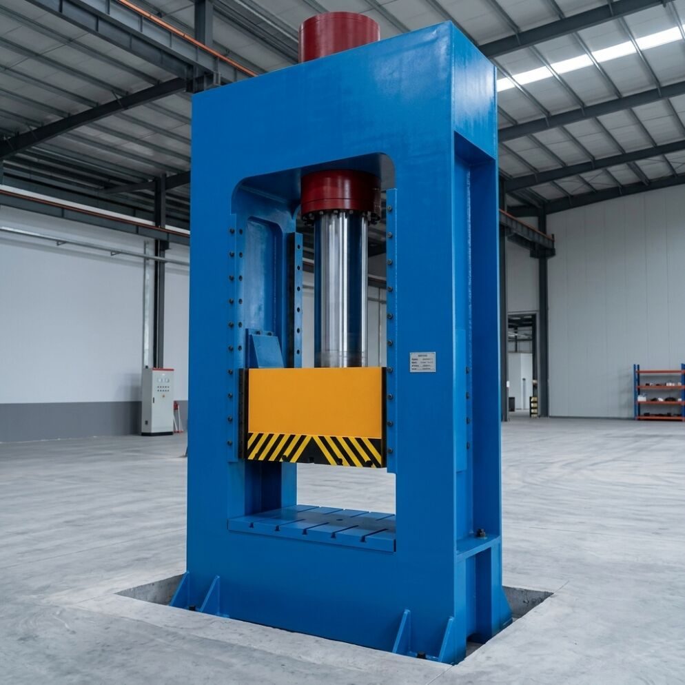 LSQ Series Hydraulic Trimming Press Full View